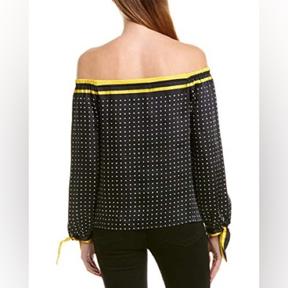 Bailey 44 Women's Tabernacle Dot Print Off The Shoulder Top Size XS NWT - Picture 5 of 7